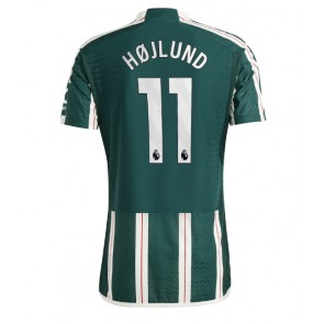 Manchester United Rasmus Hojlund #11 Replica Away Stadium Shirt 2023-24 Short Sleeve